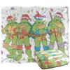 TMNT Silky Heroes Holiday Supersoft Blanket