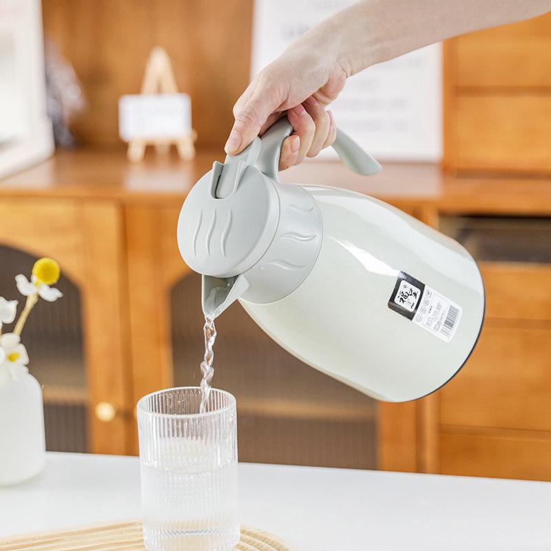 Large Capacity Thermos Flask for Home or Office - Inner Liner Water Bottle Perfect for Hot Water
