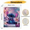 Disney Stitch Butterfly Paint By Number Kit Number Drawing Canvas DIY Picture Home Decor Arts Craft Wall Decoration For Room Decor