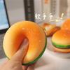 Squishy Hamburger Stress Ball Autism Sensory Toy Stress & Anxiety Relief Fidget Toys Pinch Decompression Toy