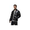 Jordan Flight Loose Warm Zipper Bread Down Jacket Men Jackets Black FV7272010