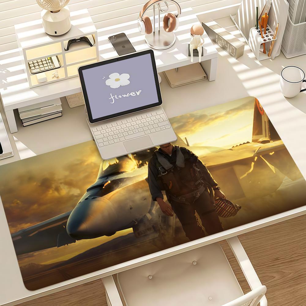 Movie Ttop Gun Mmaverick Mouse Pad Anti Slip Rubber Edge Locked Thickened Laptop Gaming Desk Mat