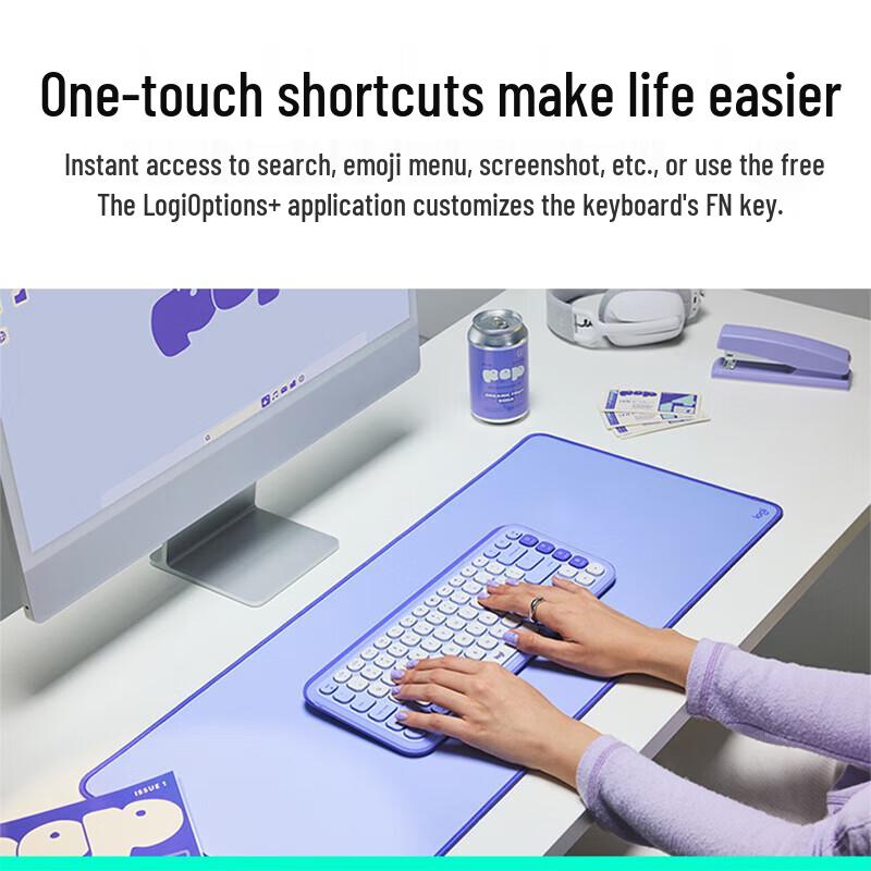 Logitech POP ICON KEYS Bluetooth Kabellose Tastatur