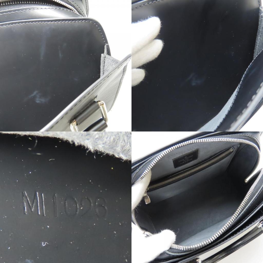 Used LOUIS VUITTON Handbag Ponneuf M52052 Epi Leather Noir black