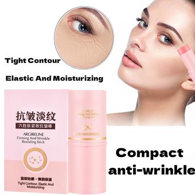 Crema viso multiuso levigante antirughe istantanea, stick viso antirughe al collagene, attenua le linee, migliora il tono della pelle spenta, crema viso rassodante ed elastica