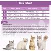 SAWMONG Cat Surgery Recovery Suit,Breathable Cat Onesie After Surgery Spay Surgical,E-Collar Alternative Non-Lick Pet Body Suit Purple S