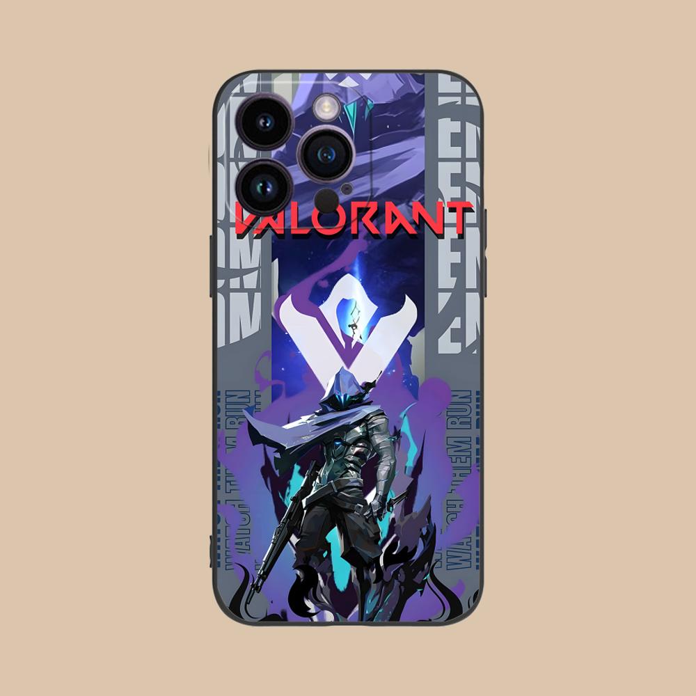 

Valo Omen Phone Case for iPhone 17 16 15 14 13 12 11 X XR XS 8 7 Air Pro Max Plus Mini Soft TPU Shockproof Cover iPhone 7 Plus