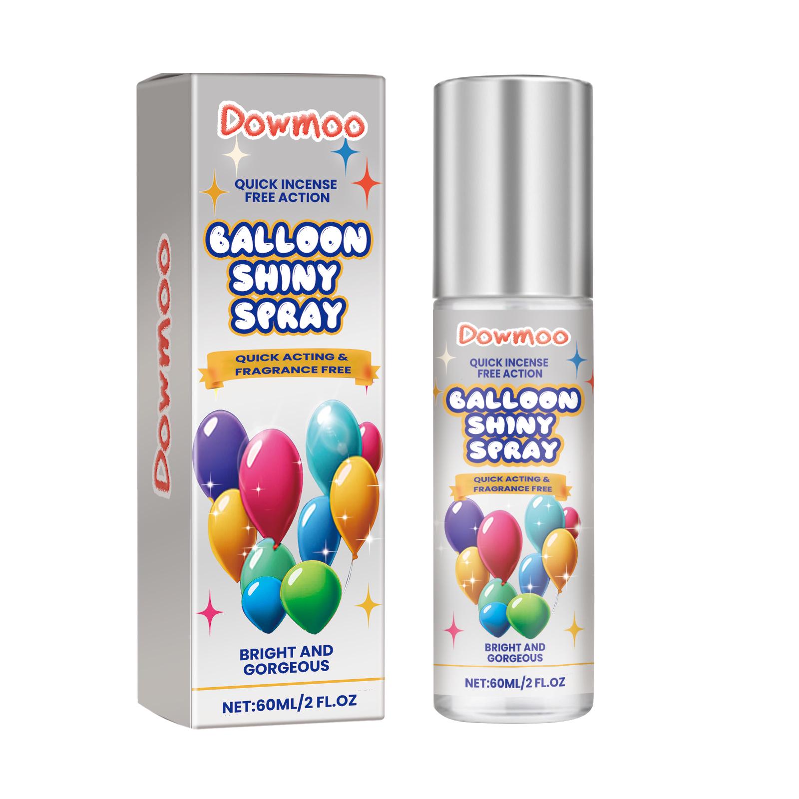 DOWMOO Latex Balloon Gloss Spray: Enhance Shine & Texture, Prevents Oxidation.