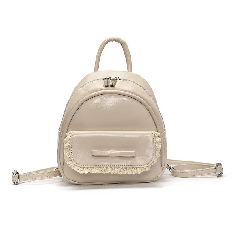 Fashion Popular Bow Handbag Women's 2025 Spring and Summer New Simple Ballet Style Versatile Travel Backpack