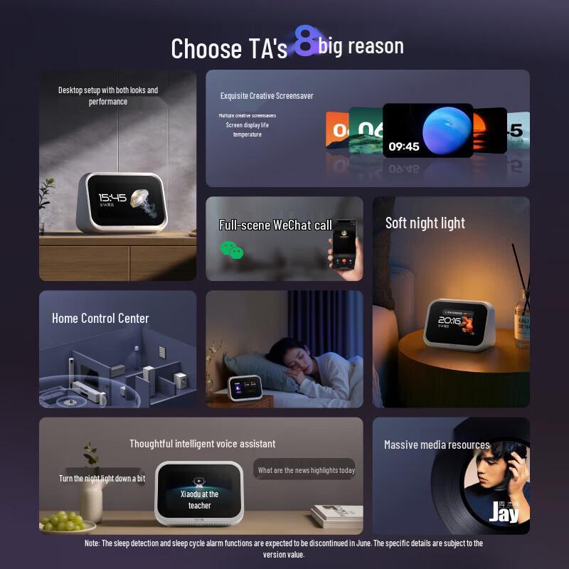 Xiaodu Smart Display Mini with AI Assistant (CN Version)