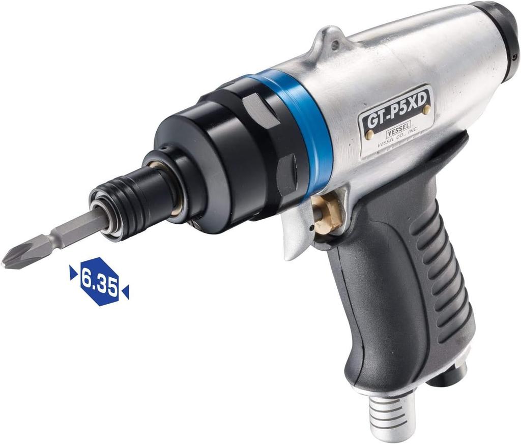 VESSEL Air Screwdriver Screw Diameter (Standard 4.0~5.0) GT-P5XD