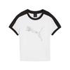 Puma Fenty T7 Round Neck Comfortable Casual Slim Fit Short Sleeve T-Shirt Women Tops 636184-02