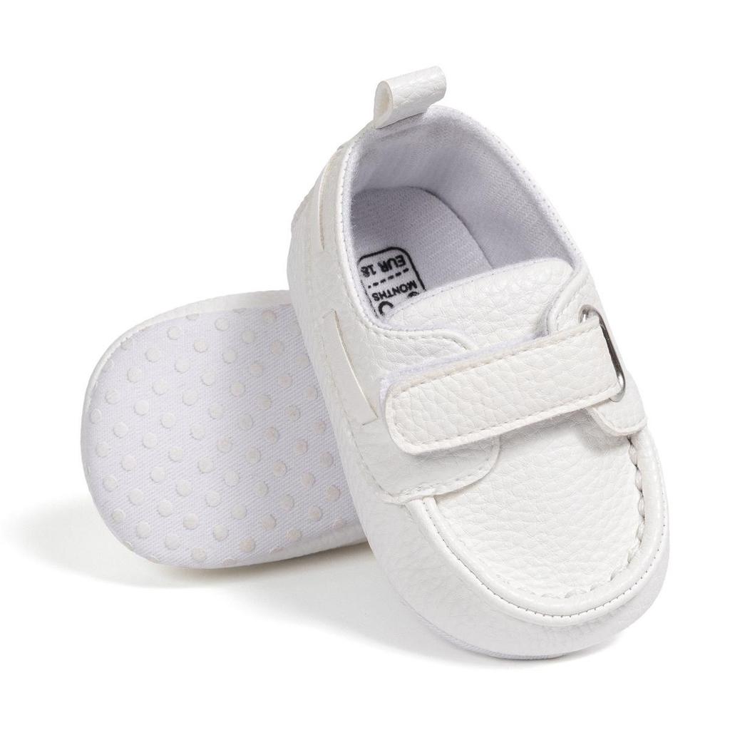 PU Soft Sole Non-Slip Baby Walking Shoes for 0-1 Year Olds - Spring & Autumn