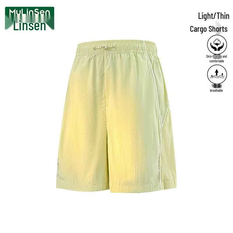 MULINSEN Women s Ice Silk Quick-Dry Cropped Shorts L