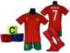 RONALDO fotbalový dres PORTUGALSKO ME24 velikost 146 + čelenka