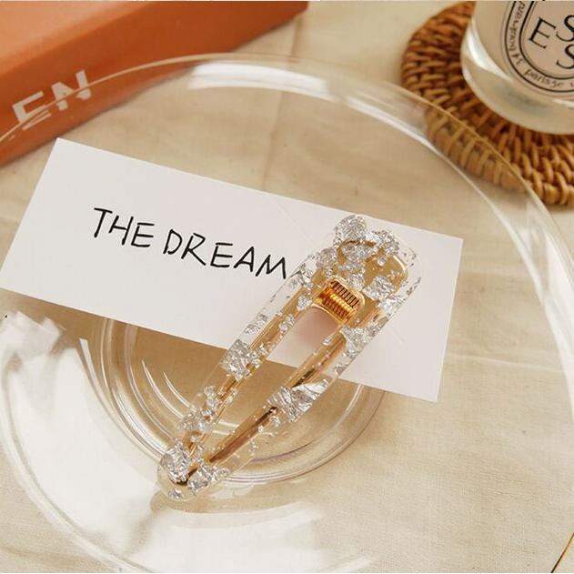 Popular Fashion Acetate Sweet Hairpins Girls Hair Clips Pin Barrette Accessories For Women Lady Hairclip Hairgrip Headwear