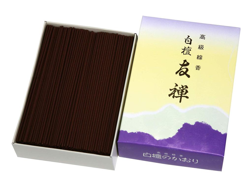 Baikundou Byakudan Yuzen Large Loose Pack Made in Awaji Baikundou Home Buddhist Buddhist Memorial First Obon Memorial Bereaved Premium Value Pack