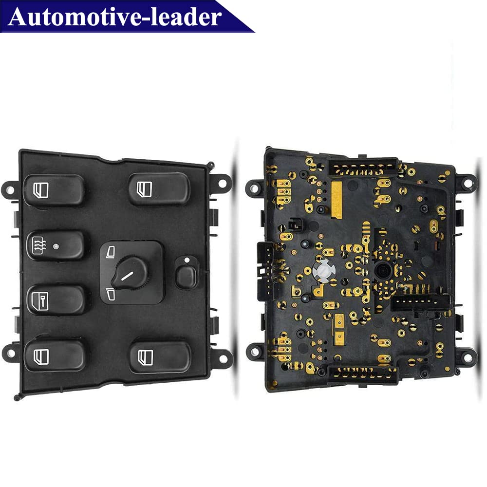 Power Window Switch Master Control Switch Replacement for 1998-2003 Mercedes Benz ML320 1999-2001 ML430 2002-2003 ML500 2000-2003 ML55 AMG 1638206610