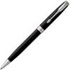 PARKER Parker Ballpoint Pen, Sonnet, Matte Black CT, Medium, Permanent Imported, In a Gift Box, 1...