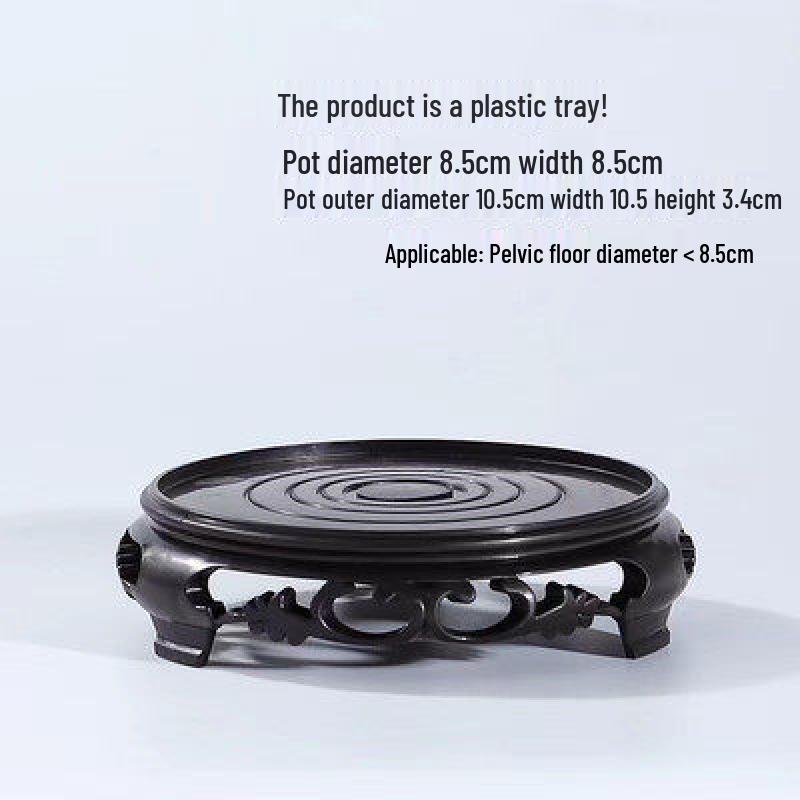 

Vintage Style Plastic Planter Tray Base
