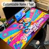 Large Mouse PadBTS Custom Name Text Personalized Desk Mat Non Slip Gaming Pad