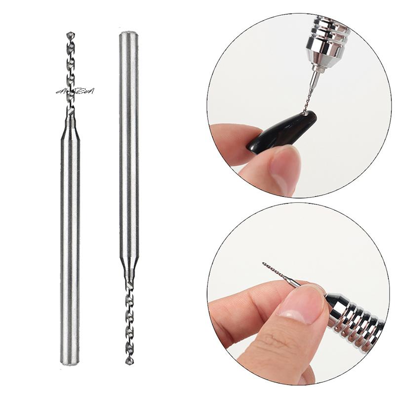 Tungsten Steel Nail Drill Bits Nail Perforation Grinding Head Manicure Tool for Nail Polishing Machine Accessories