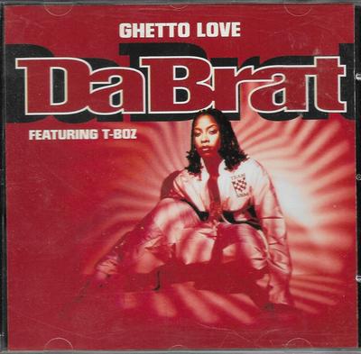 CD DA BRAT, T-BOZ - Ghetto Love CSK9275PROMO So So Def 1996 US Rap & Hip-Hop/R&B Used