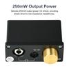 DC 5-12V Xz-U101 Linear Headphone Amplifier Desktop Mini Headphone Amplifier RCA Audio Amplifier Suitable for 3.5mm/6.35mm