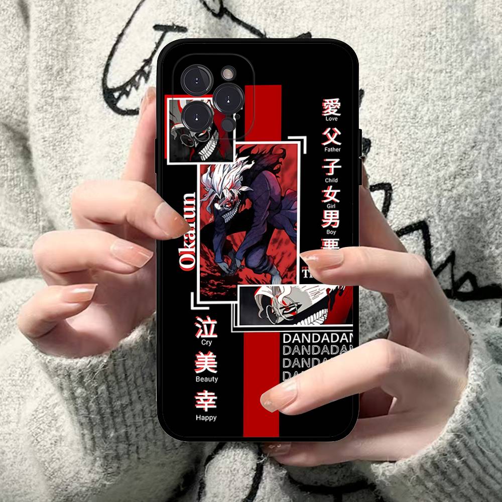 Anime D-Dandadan Okarun Phone Case For IPhone 17 16 15 Plus X 14 11 12 13 Mini Pro Max Mobile Case