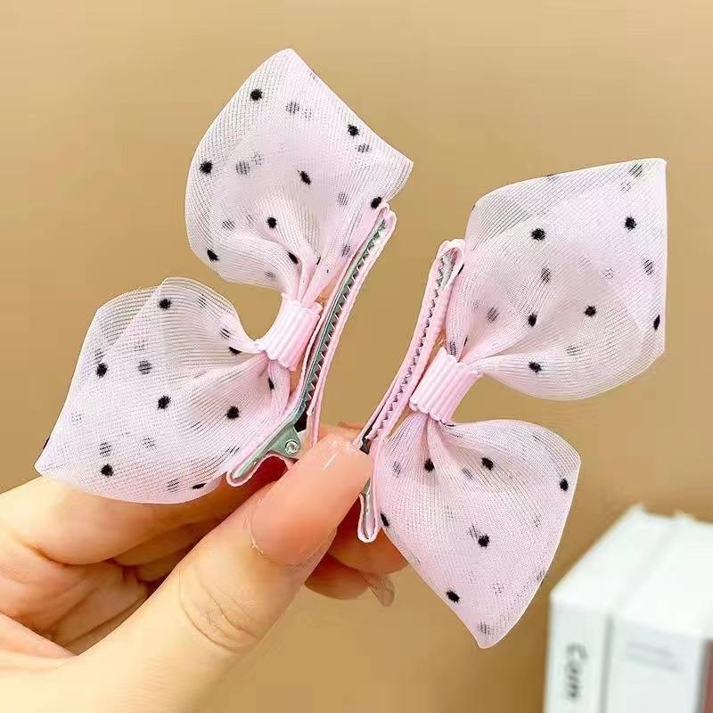 

2 шт. Новые заколки для волос для девочек с градиентным бантом принцессы, милые детские головные уборы, заколки для волос, аксессуары для волос