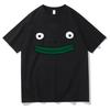 Herr. Groda Leende Vänner T-shirts Kawaii Toppar Roliga Herr Dam Kläder Vintage Unisex Bomull Kortärmad Grafisk T-shirt 72408