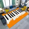 Creative Piano Key Printed Floor Mats Door Front Decoration Home Living Room Floor Mats