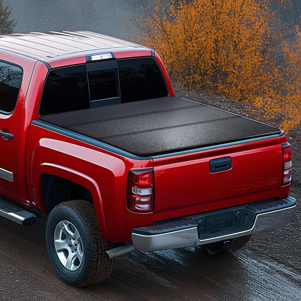 Pokrywa Hardtop Trójdzielna Pokrywa Paki Trucka do Toyota Tundra 2014-2024 Lekka