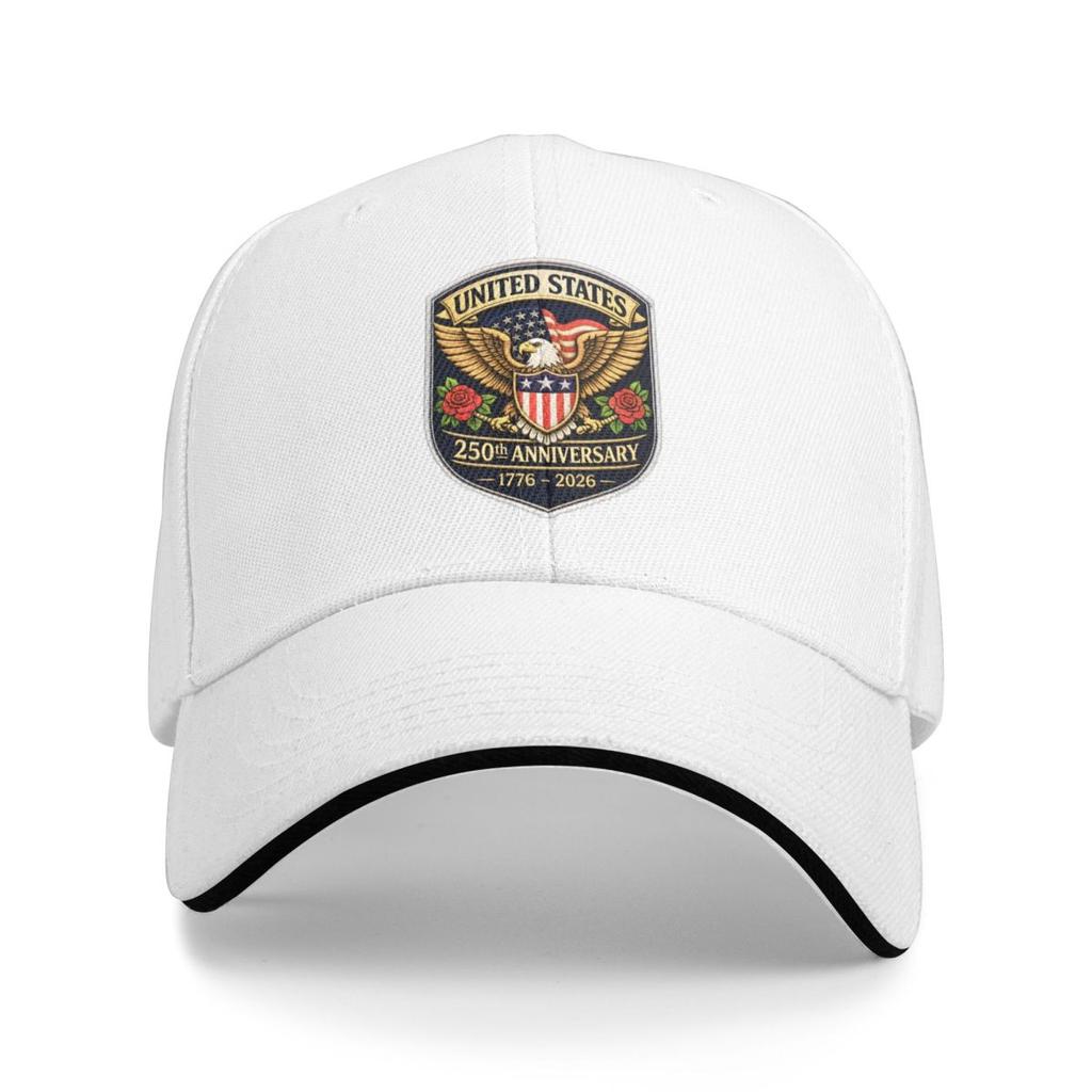 Baseball Caps American 250 Anniversary USA Trendy Customized Unisex Women Outdoor Spring Hats