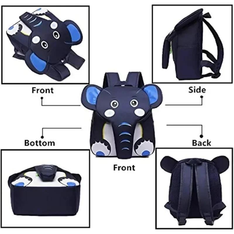 Cute Toddler Backpack Toddler Bag Animal Cartoon Mini Travel Bag for Baby Girl Boy Kids School Bag Lightweight Book Bag