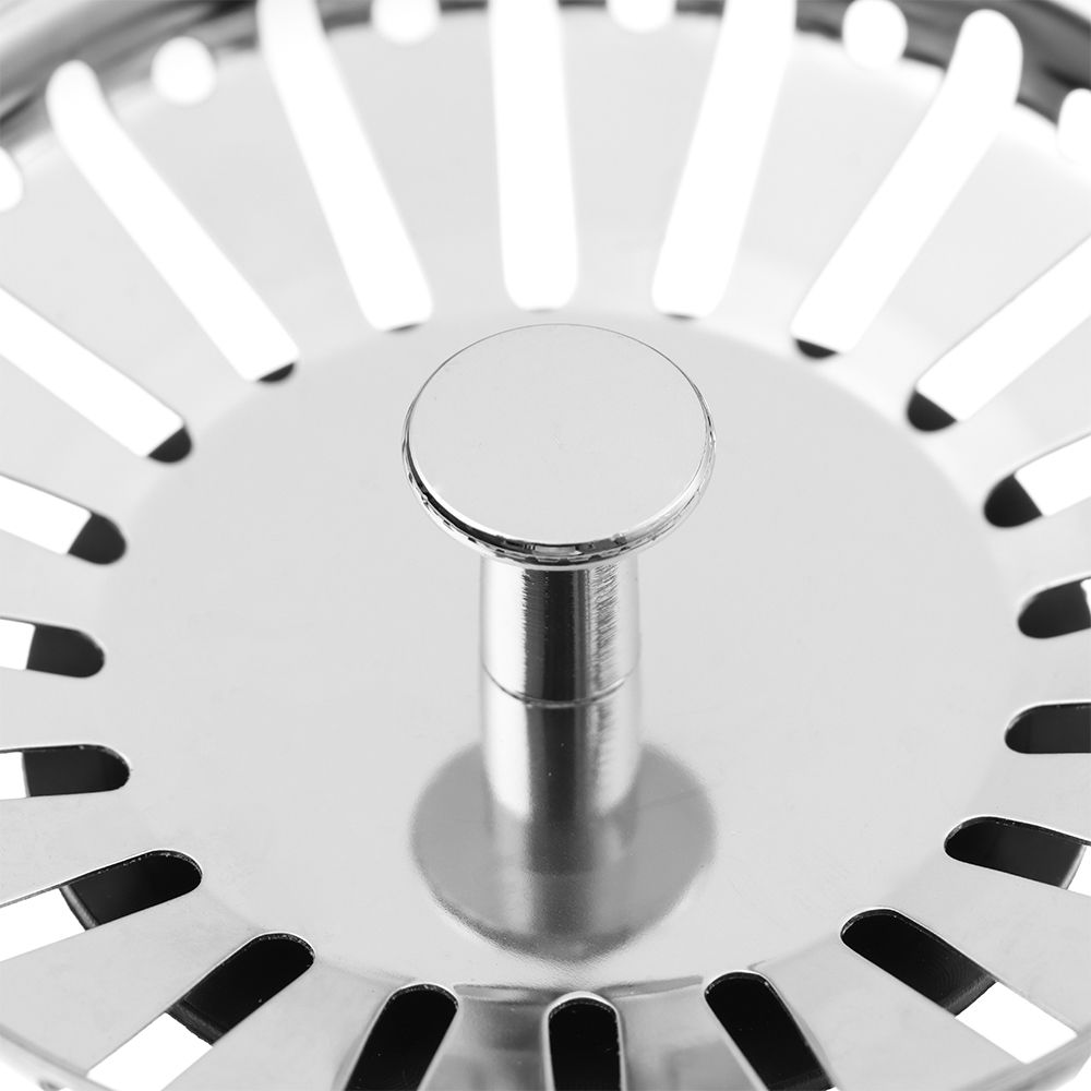 Steel Kitchen Tools Dish Basin Cover Sink Strainer Water Stopper Basket Drainer Filter Plug