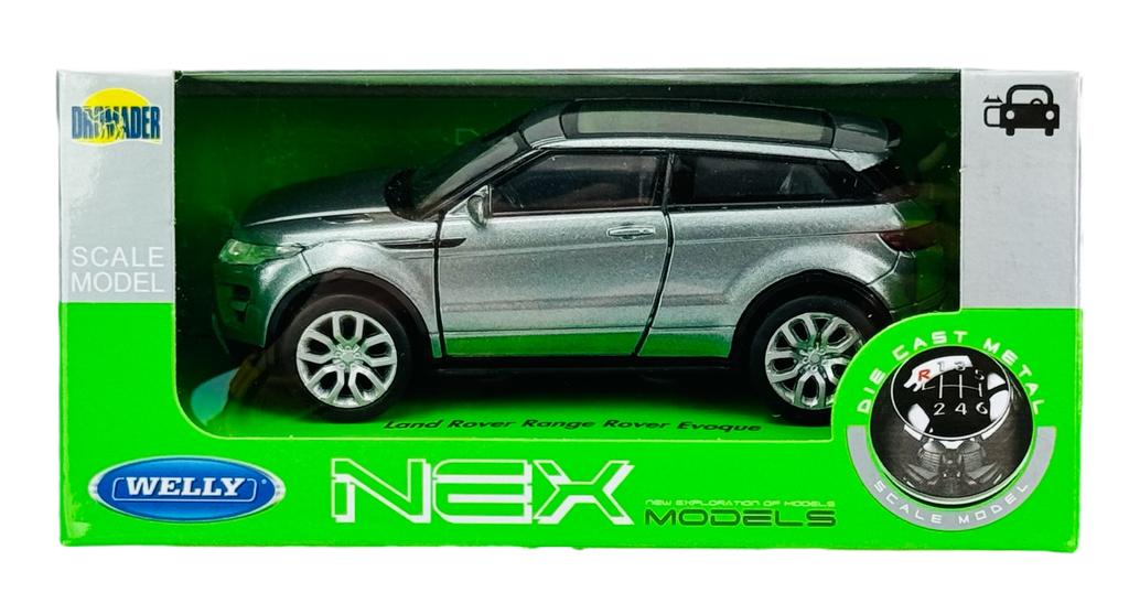 WELLY RANGE ROVER EVOQUE SILVER 1:34 43649