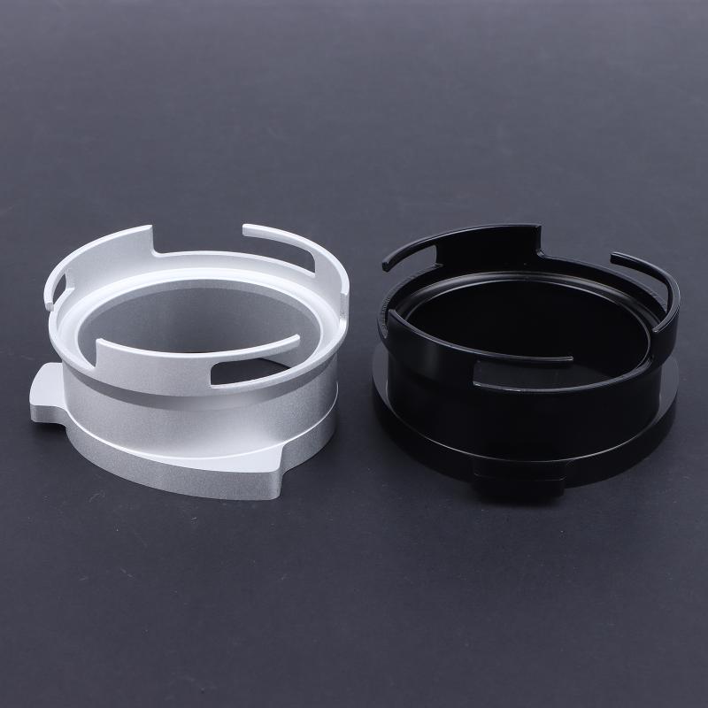 Drehbarer Kaffeemaschinen-Griffring aus Aluminiumlegierung Verhindert Kaffeespritzen Für Breville 8 Serie 3-Nasen-Siebträger 54mm