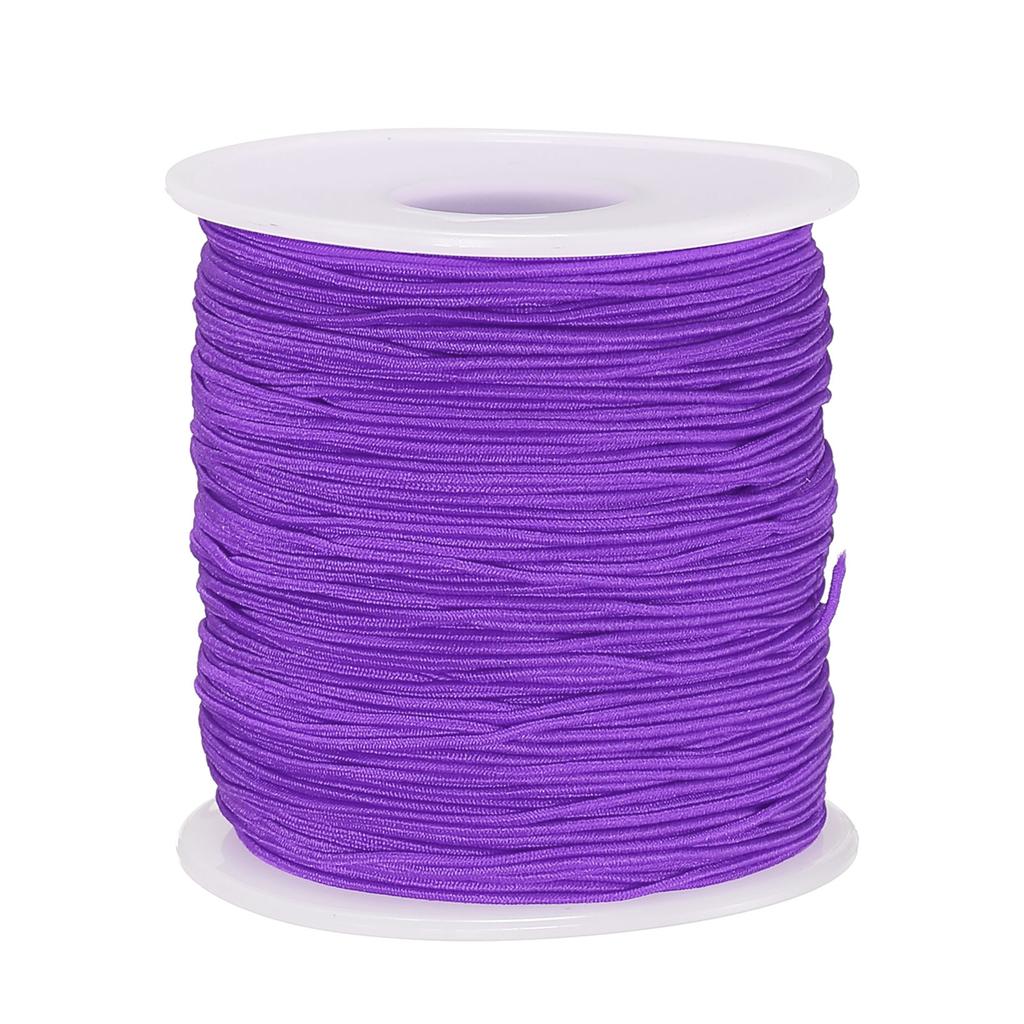 Uxcell Elastic Cord Stretchy String 0.8mm 109 Yards for Crafts Jewelry Making Bracelets Necklaces Beading DIY