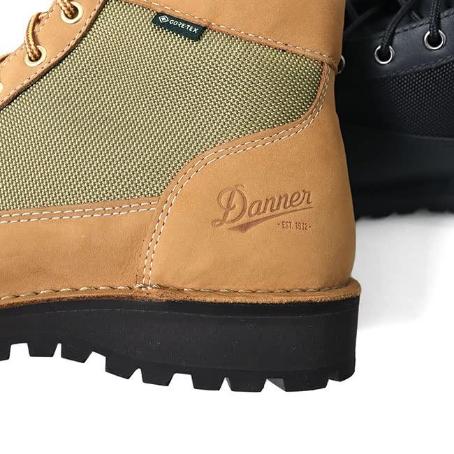 Danner Field Boots Field D121003 Vibram Waterproof Danner Light Gore-Tex (Men's) [US7h (25.5cm) - Tan/Dark Brown]