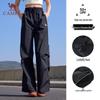 CAMEL Women's Ice-Cool Sun Protection Straight-Leg Cargo Pants