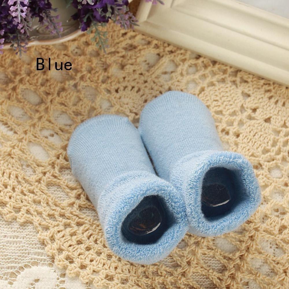 Girl Kid Soft Crib Shoes Baby Carton Socks Warm Sole