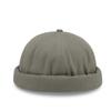Croogo Work Round Roll and Retro Cap Cap, Brimless, Watch, Fisherman's Cap, Cap, Adjustable, Oversized, Men's Women's, (CT22-Green)