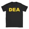 DEA Drink Every Afternoon Cocktail T Shirt  Pure Cotton Clothes Vintage Short Sleeve Round Neck Tee Shirt Plus Size TShirts