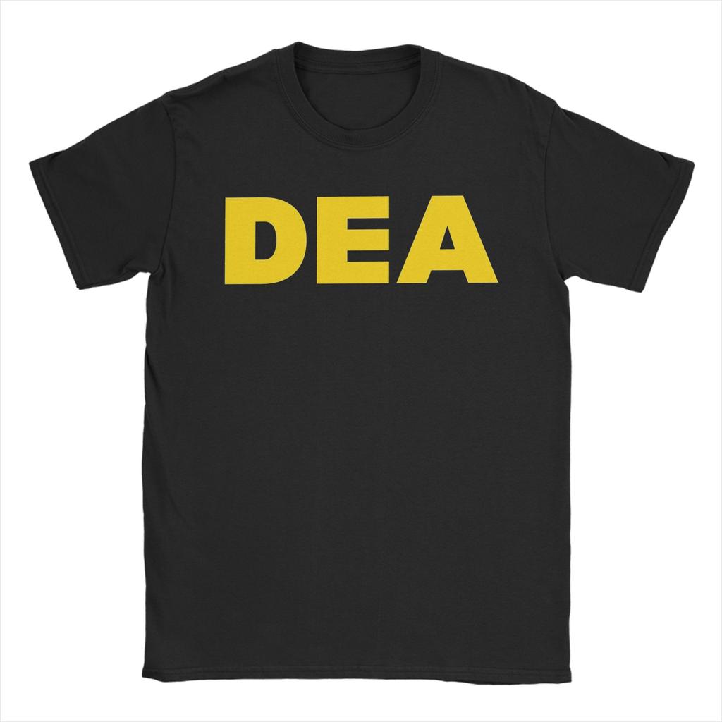 DEA Drink Every Afternoon Cocktail T Shirt Pure Cotton Clothes Vintage Short Sleeve Round Neck Tee Shirt Plus Size TShirts