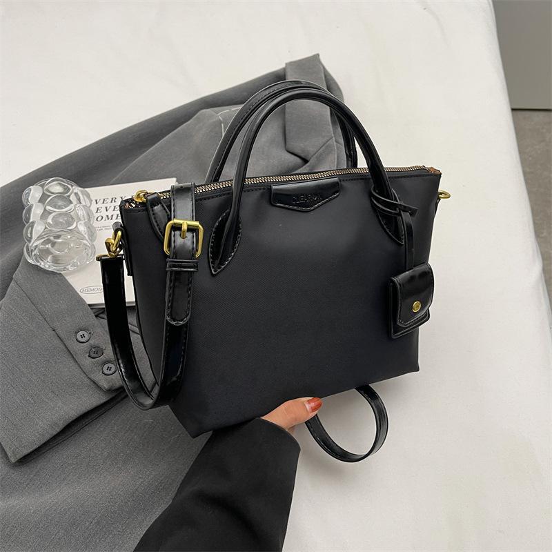 Casual bag Women's winter lightweight cloth bag Shoulder bag Large capacity tote bag Crossbody carry large bag