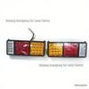 GHCD Taillights for Mitsubishi: Fits Canter '94-'04, Fighter '93-'02, Fuso F38, F355, F350.