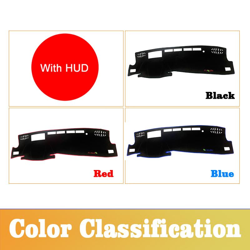 For Toyota Avalon 2019 2020 2025 2025 XX50 Car Dashboard Avoid Light Pad Instrument Platform Desk Cover Mat Carpets Accessories