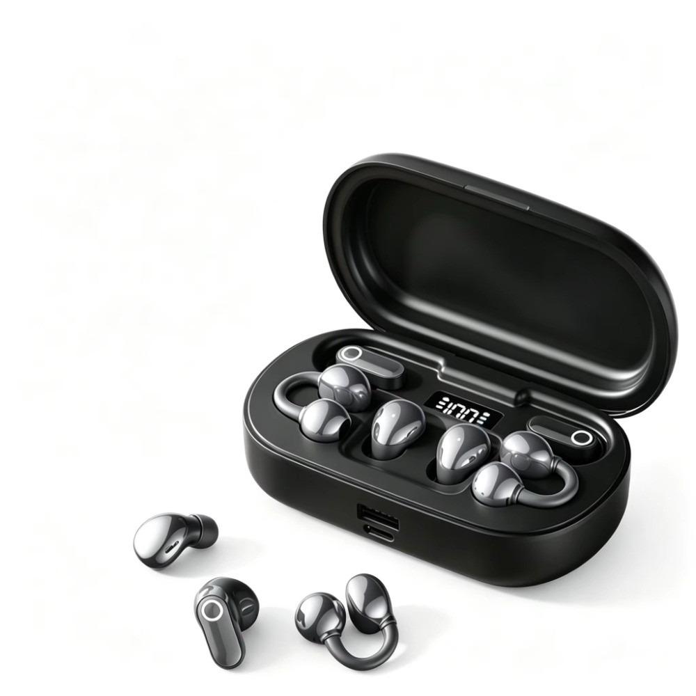 Clip on Wireless Earphone Noise Reduction in-ear Headphone Wireless Bluetooth Headphone Sleep