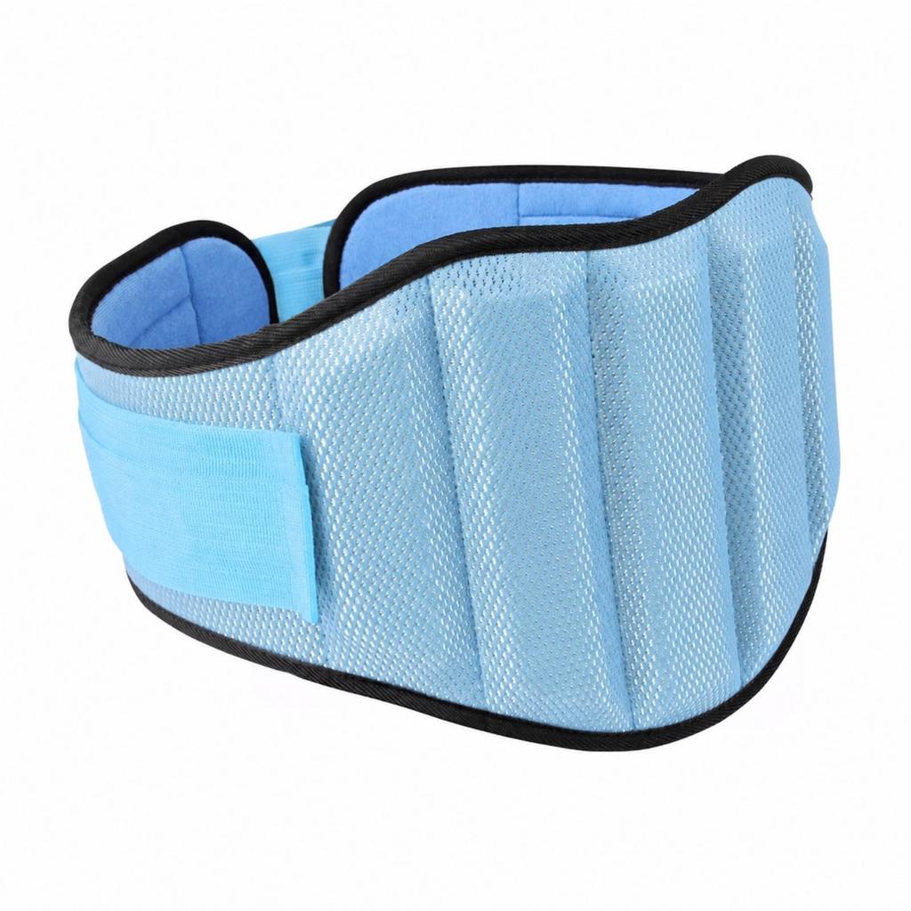 Padded Belt with Mesh Exterior Breathable for Heavy Lifting, Gym Goers